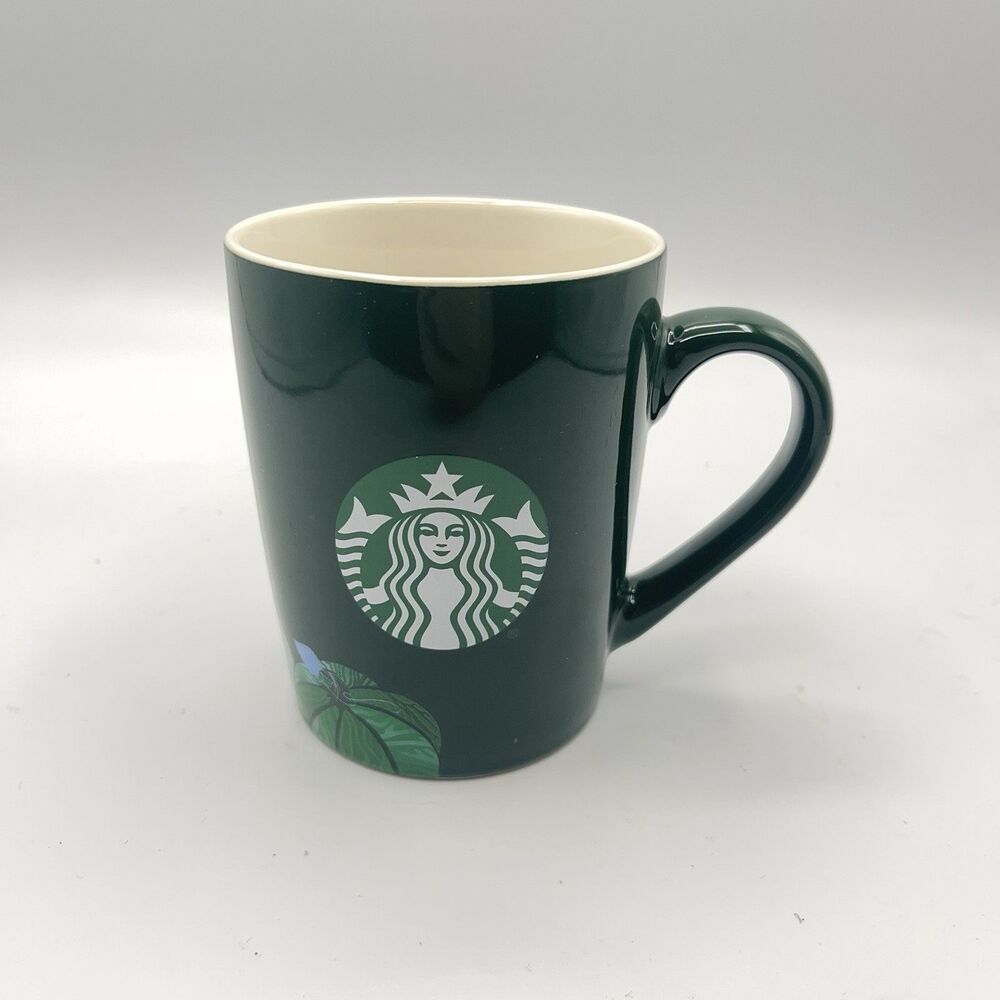 Starbucks FALL "Hello Pumpkin Spice" Green Coffee Mug Garden Autumn Harvest 2021